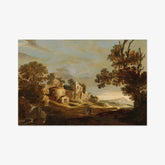 Landscape with Journey to Emmaus by Chaerles de Hooch - thumbnail_0_nf_66fc56698213847b6f357998
